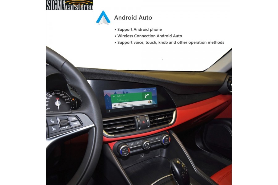 Alfa Romeo Stelvio Giulia 2016-2019 Models Wireless CarPlay Android Auto Smart Module